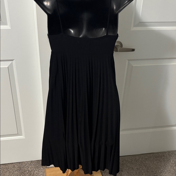 2/$20 Black Pleated Dress LBD - Picture 2 of 9